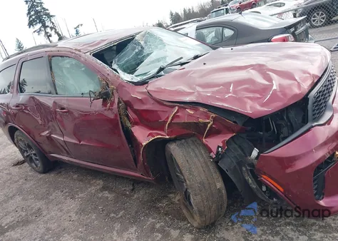 2021 Dodge Durango Gt Plus Awd from USA, damaged, VIN 1C4RDJDG6MC750743